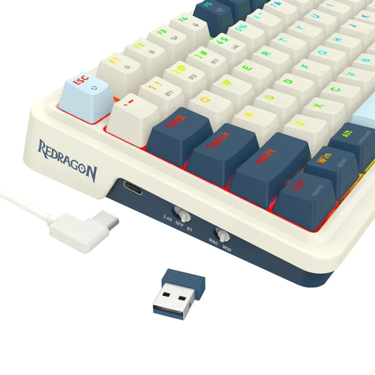 Redragon Eisa Pro K686 - Teclado Inalámbrico