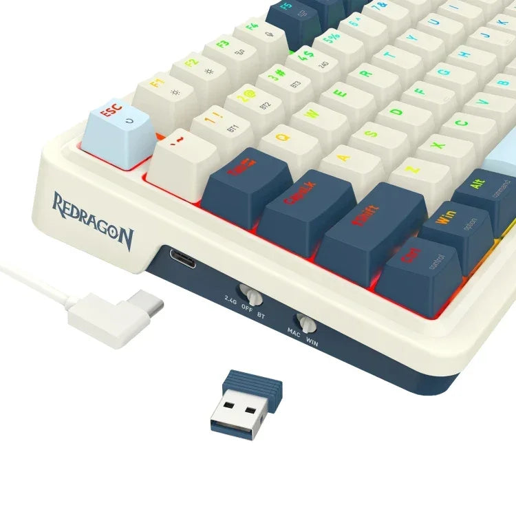 Redragon Eisa Pro K686 - Teclado Inalámbrico