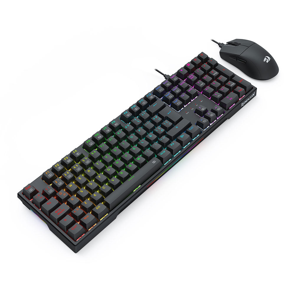 Redragon Combo S146 - Teclado y Mouse USB