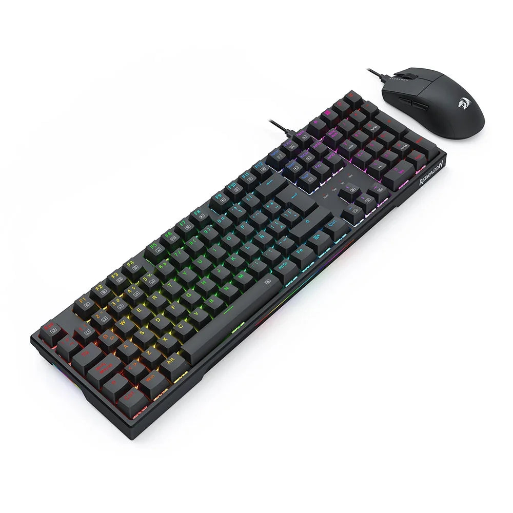 Redragon Combo S146 - Teclado y Mouse USB