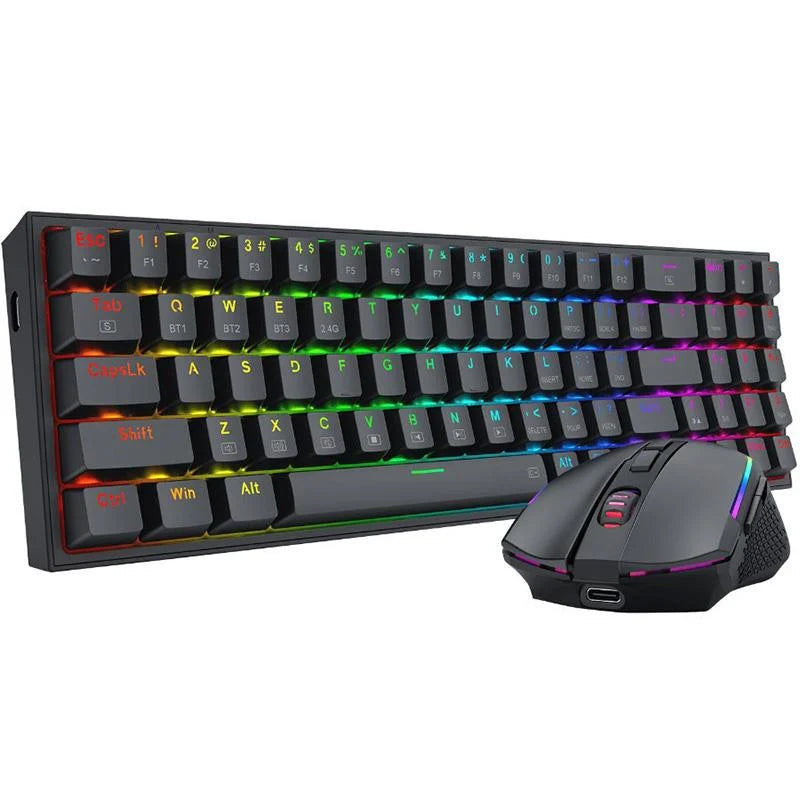 Redragon Combo S136 - Teclado y Mouse Inalámbrico