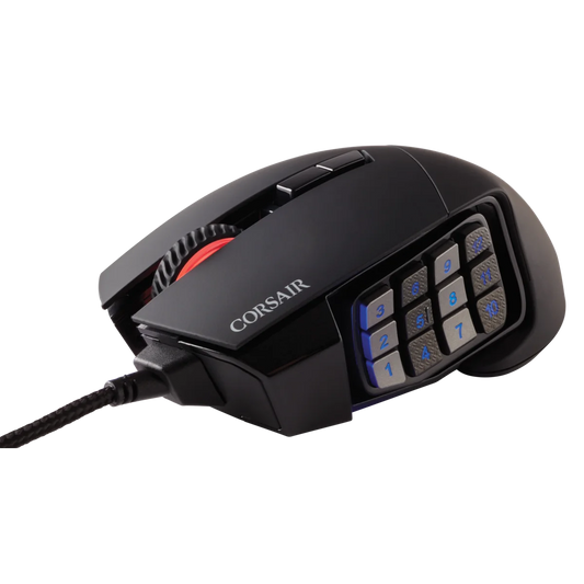 Corsair SCIMITAR PRO RGB Optical – 16000 DPI, MOBA/MMO