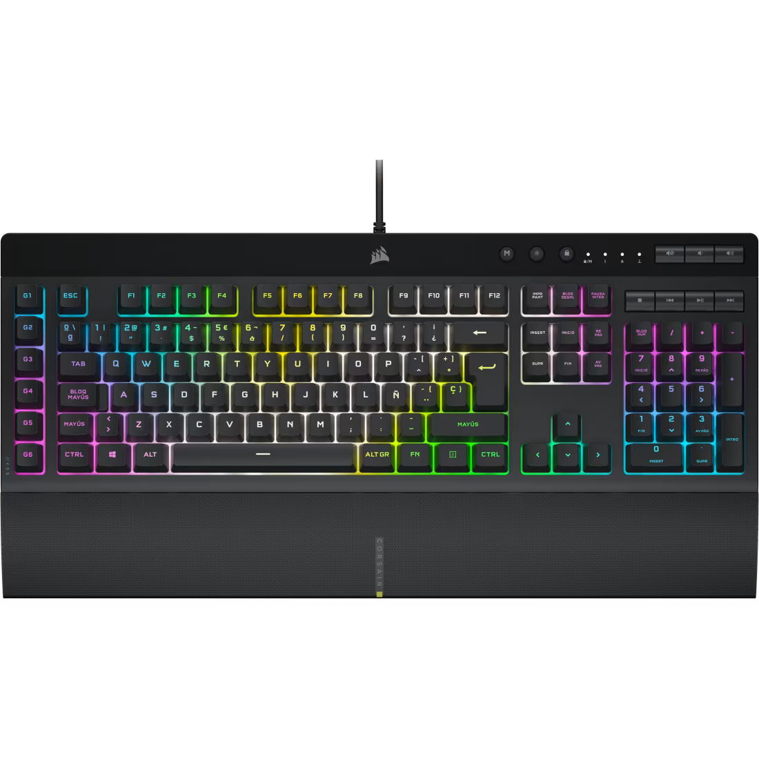 Corsair K55 RGB PRO XT - Teclado Membrana