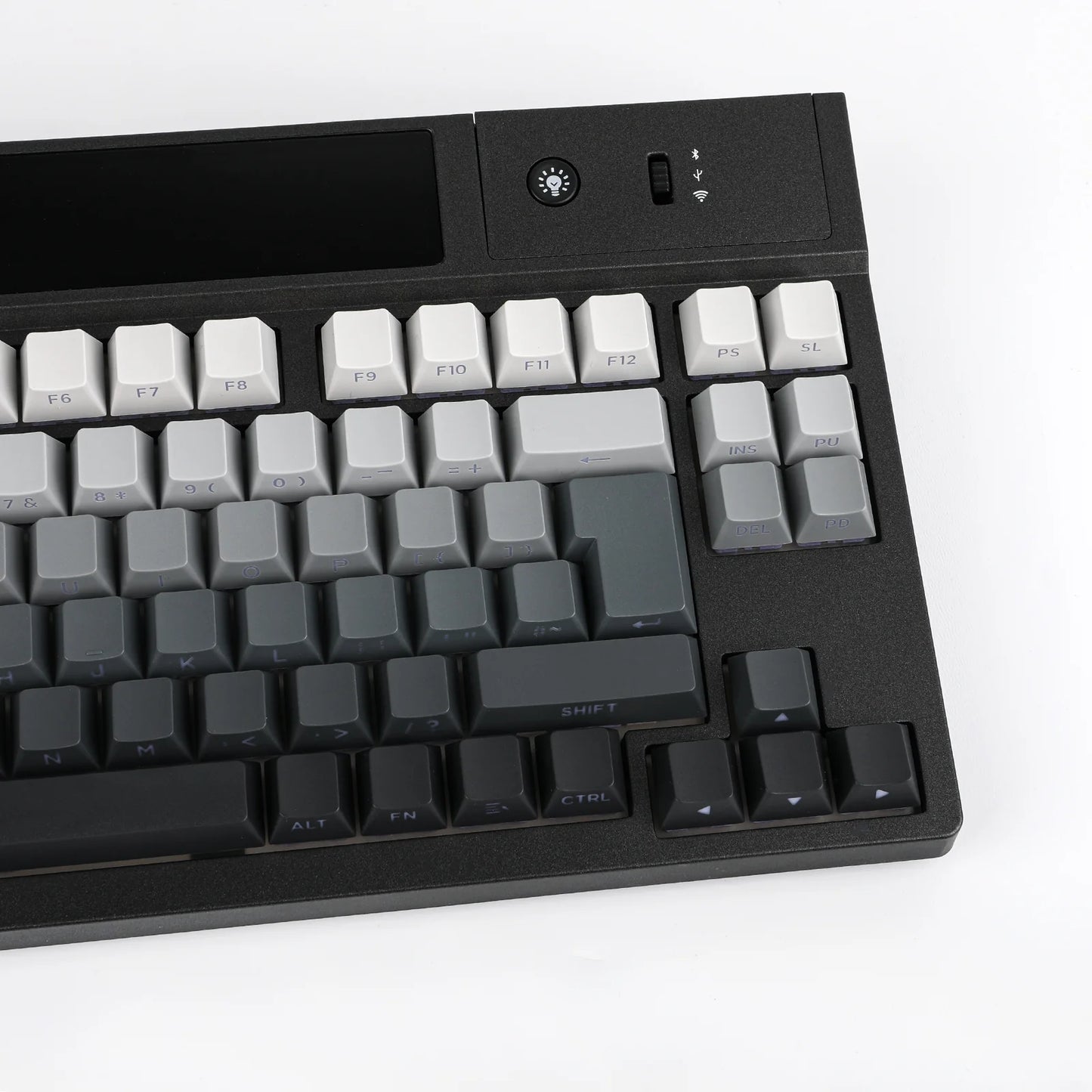 Epomaker Dynatab 75X - Teclado Inalámbrico con Pantalla LED