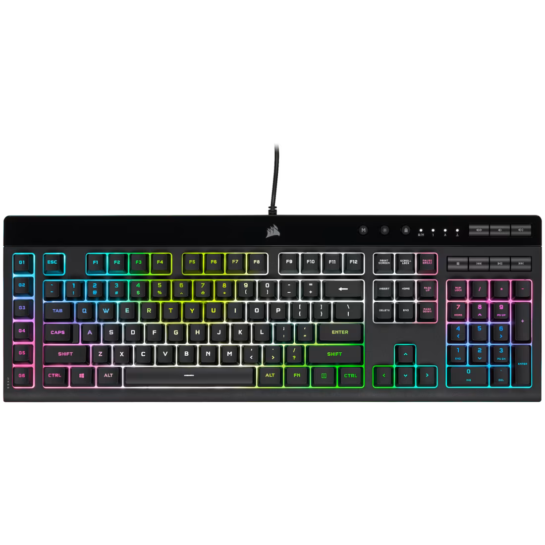 Corsair K55 RGB PRO XT - Teclado Membrana