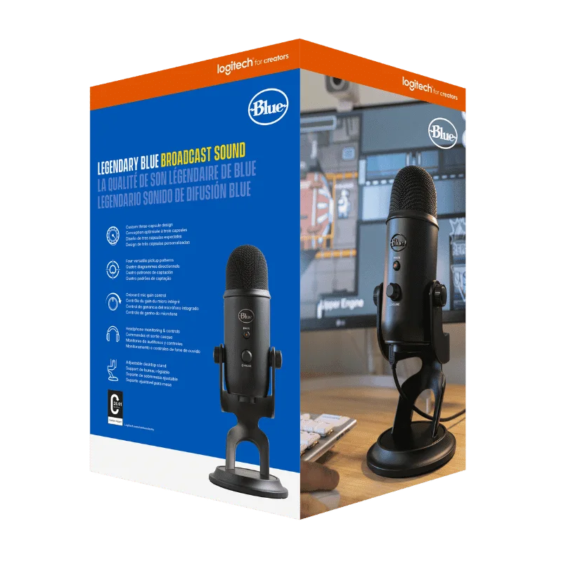 Blue Yeti - Micrófono Profesional
