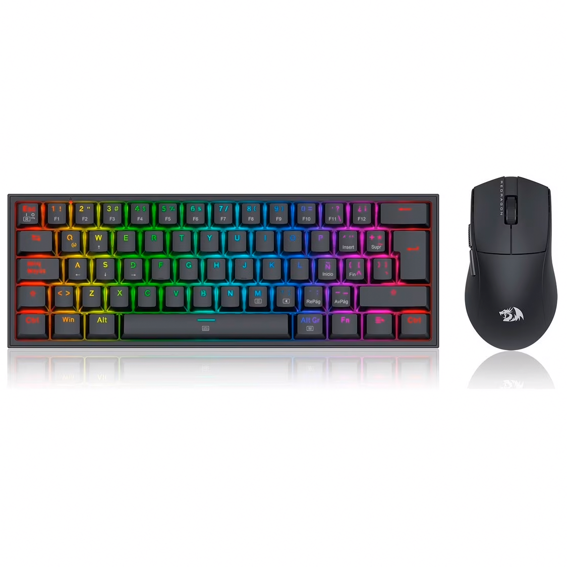 Redragon Combo S143 - Teclado y Mouse USB