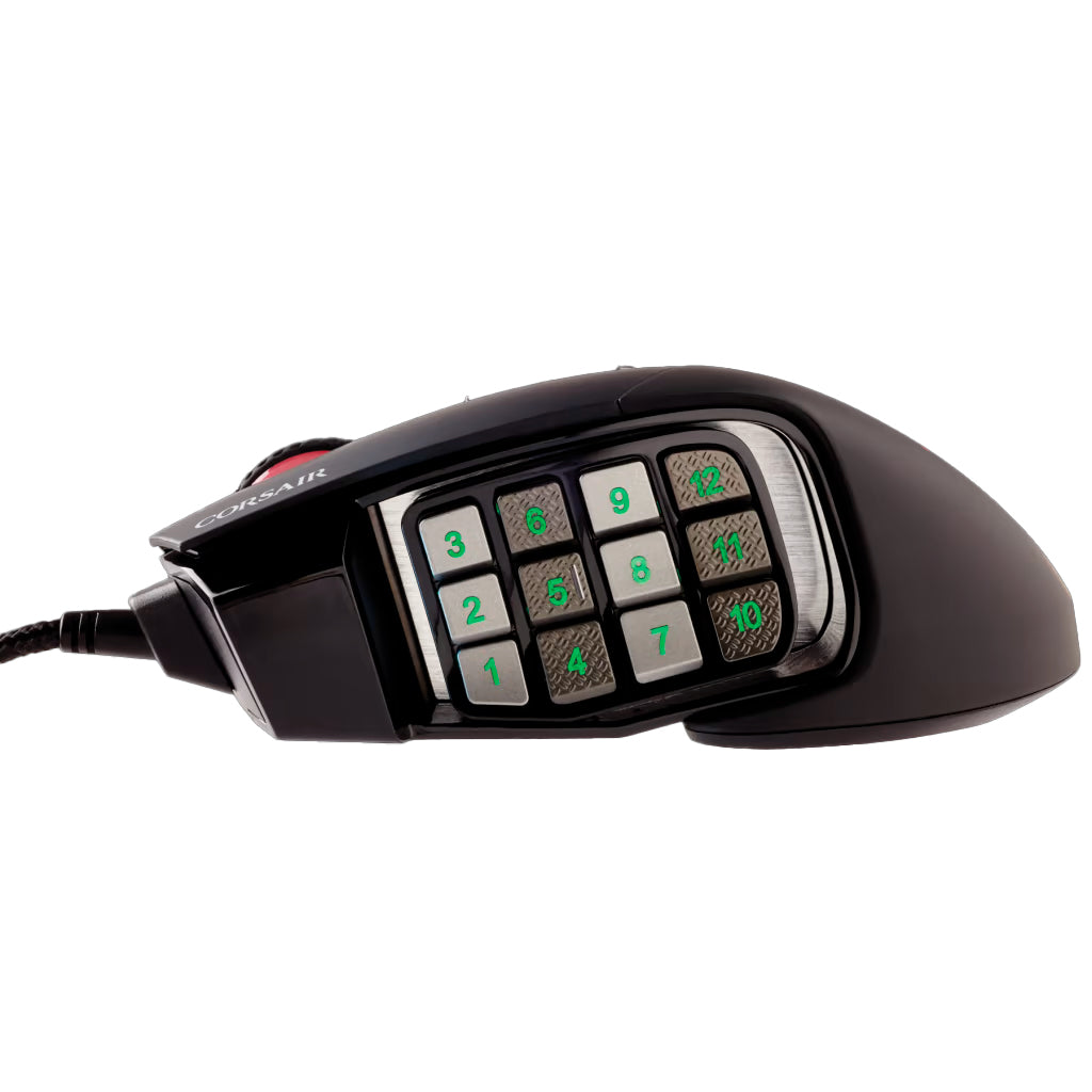 Corsair SCIMITAR PRO RGB Optical – 16000 DPI, MOBA/MMO
