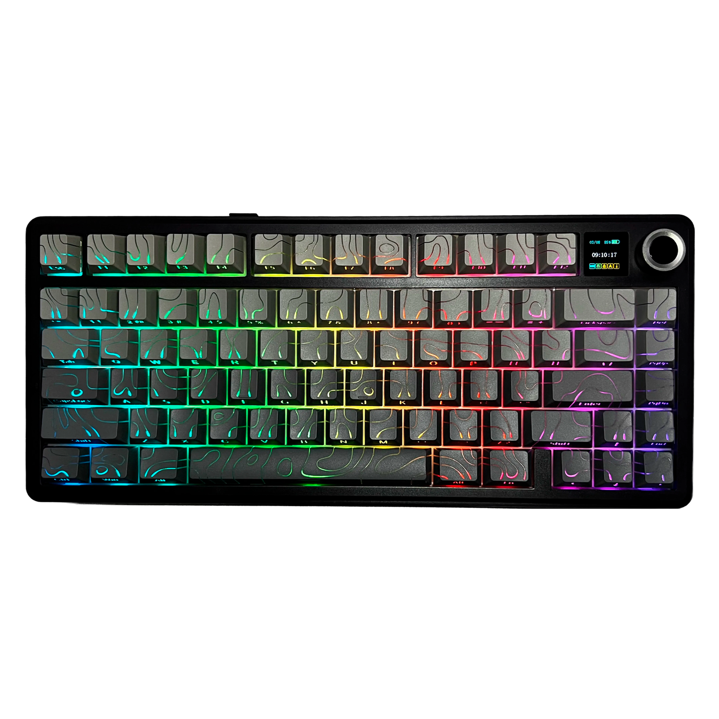 Aula F75 MAX Contour Lines - Teclado Inalámbrico