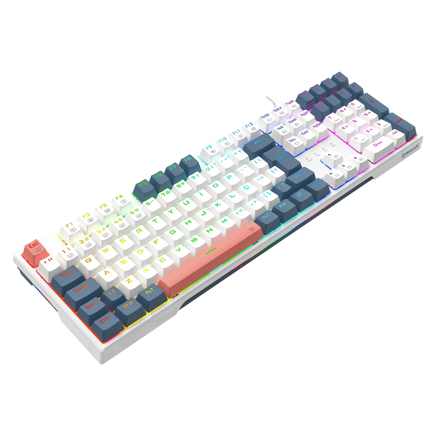 Redragon Trundle K668 - Teclado Mix Color Mecánico