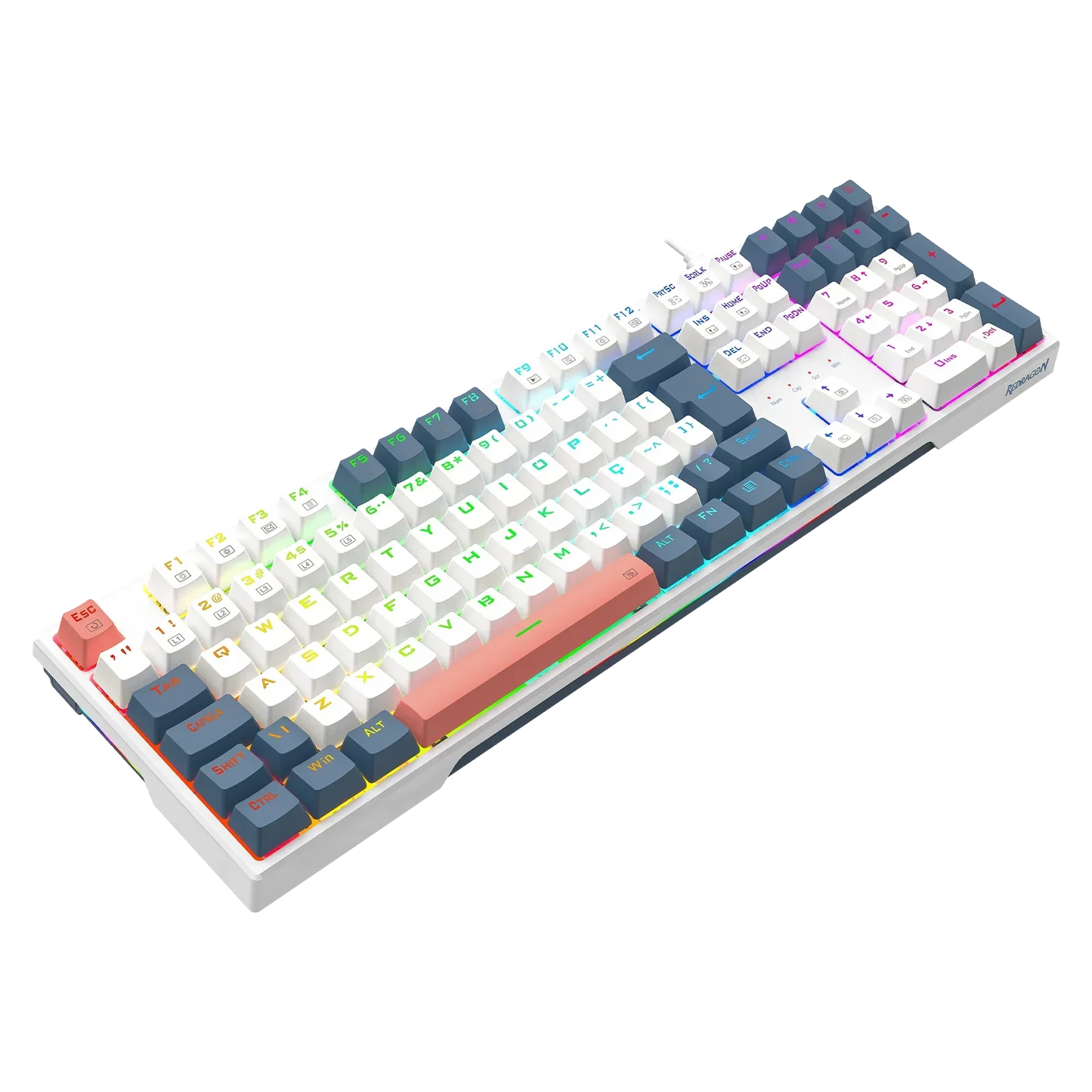 Redragon Trundle K668 - Teclado Mix Color Mecánico