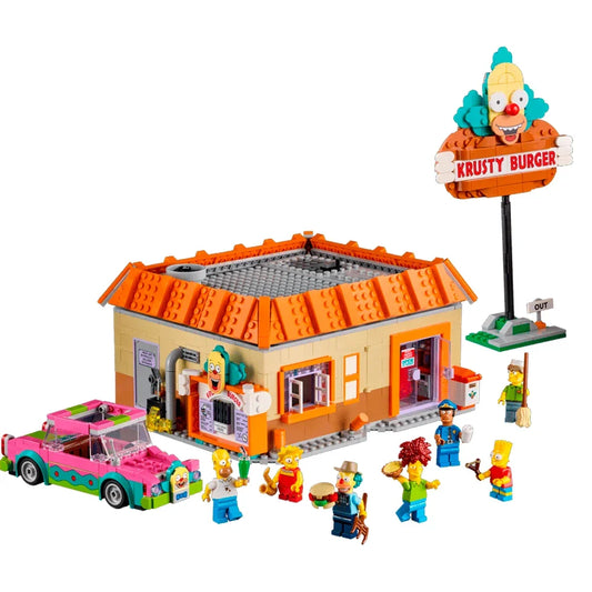 The Simpsons: Krusty Burger | 1635 PCS - Genérico