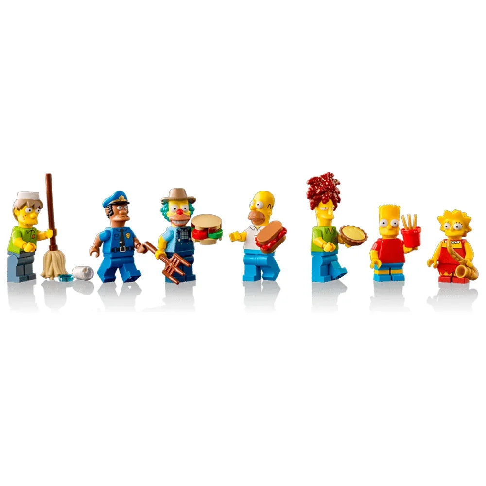 The Simpsons: Krusty Burger | 1635 PCS - Genérico
