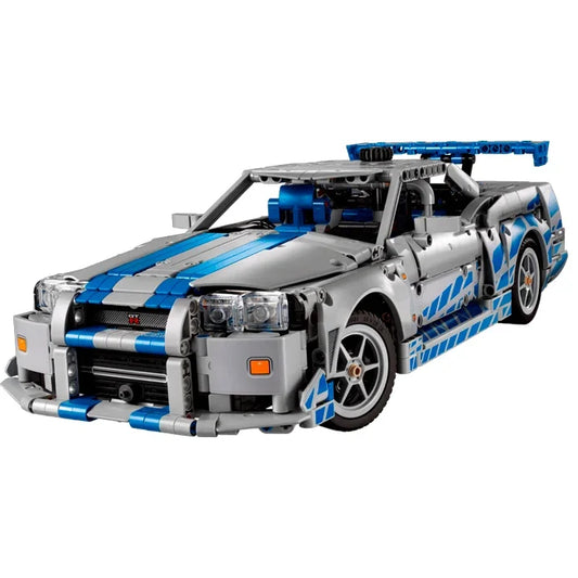 Nissan Skyline GT-R de Fast Furious | 1410 PCS - Genérico
