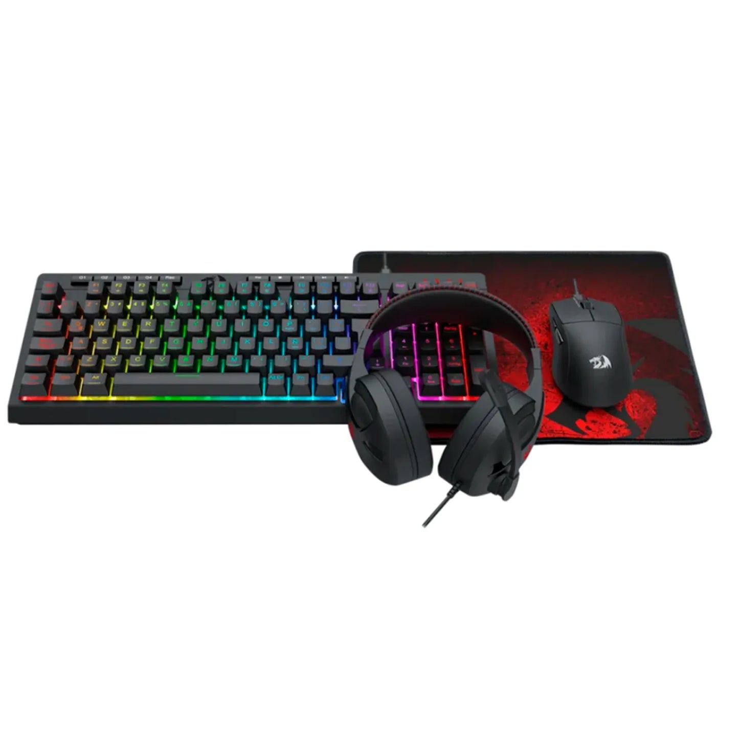 Redragon Combo S147 - Combo Gamer 4 en 1