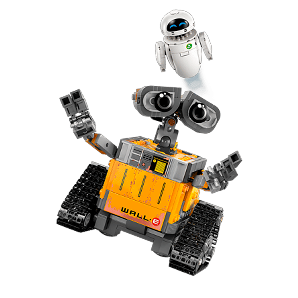 WALL-E y EVE | 811 PCS - Lego Genérico