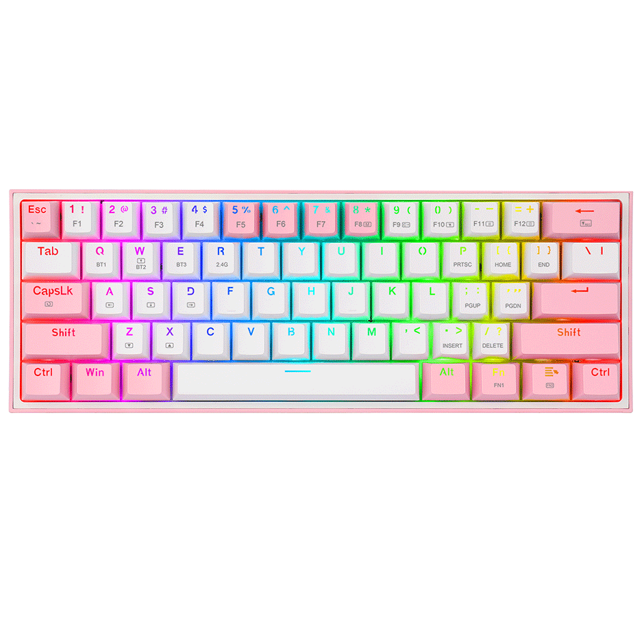 Redragon Fizz Pro K616-RGB (Teclado Inalámbrico) - Solo Gamer Bolivia