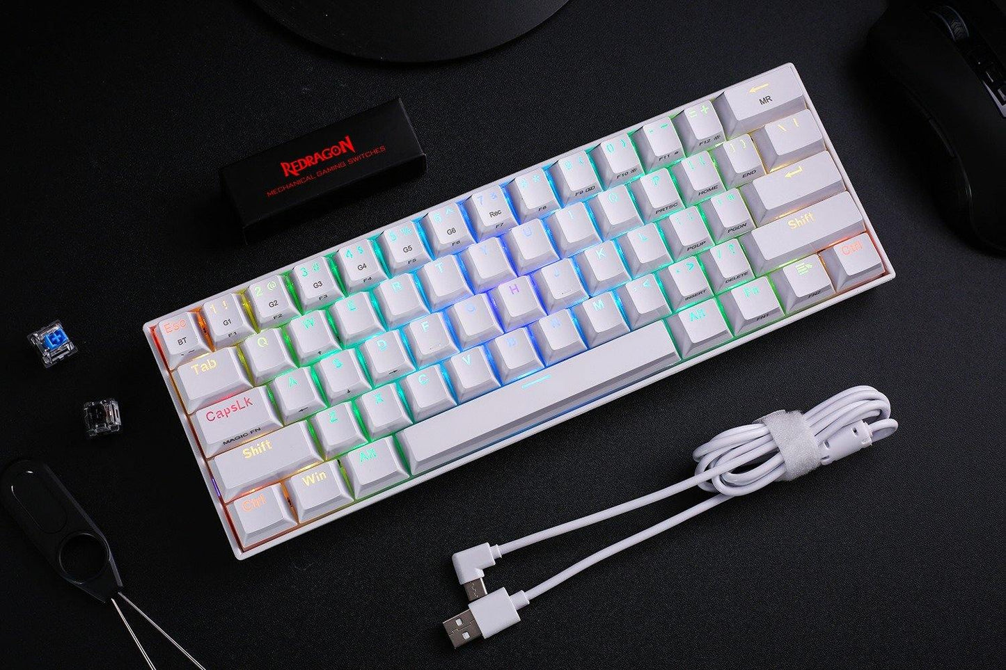 REDRAGON DRACONIC K530 ING RGB - Solo Gamer Bolivia