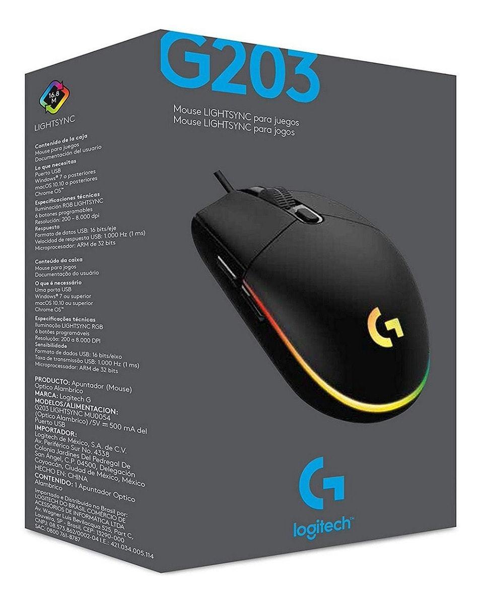 LOGITECH G203 - Solo Gamer Bolivia