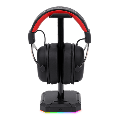 Redragon HA300 Scepter Pro soporte de auriculares RGB - Solo Gamer Bolivia