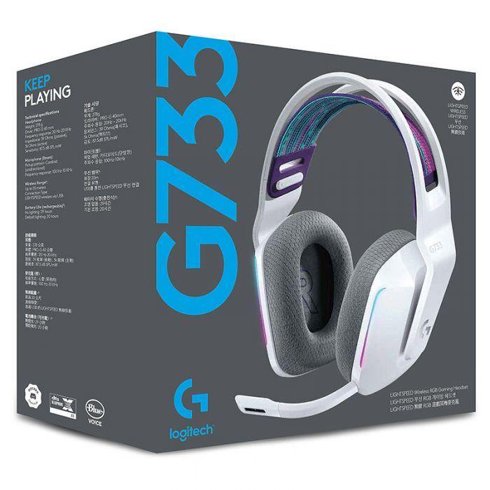 LOGITECH G733 Lightspeed Inalámbricos RGB - Solo Gamer Bolivia