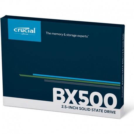 Crucial BX500 3D NAND SATA 2.5 SSD (240GB) - Solo Gamer Bolivia