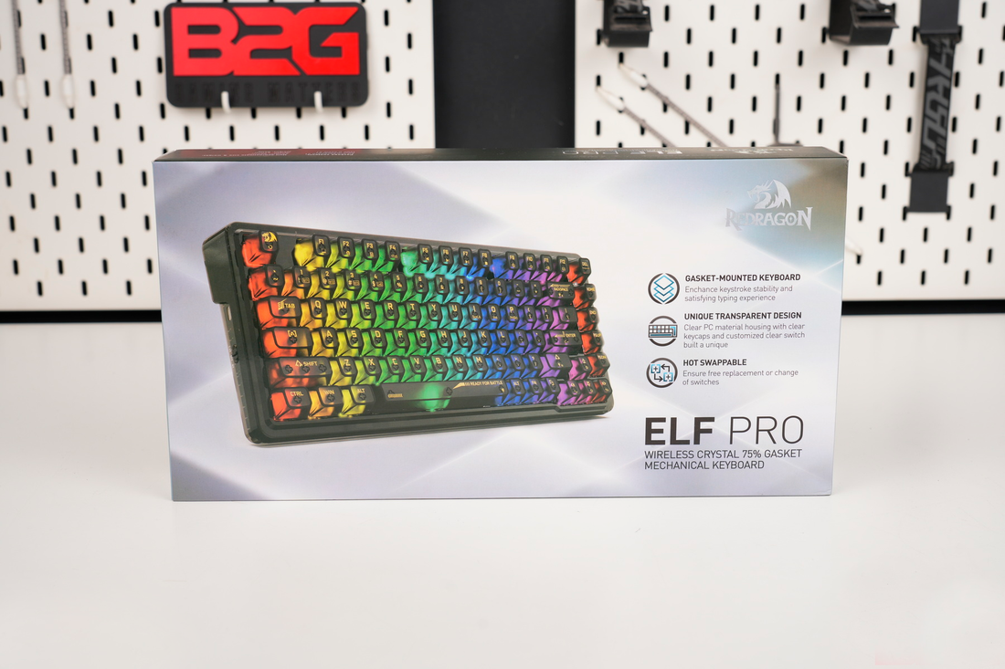 Review del teclado mecánico inalámbrico Redragon ELF PRO K649