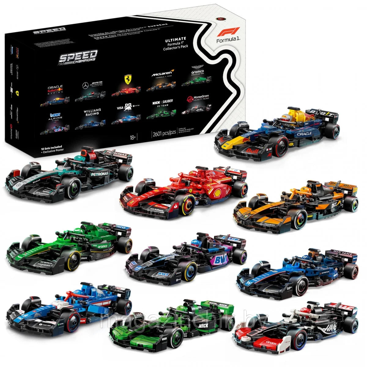 Colección de 10 F1 | 2601 PCS - Genérico