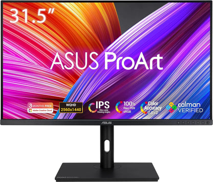 ASUS Pro ART PA328QV - 32", IPS, WQHD (2560 x 1440), 100% sRGB