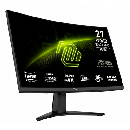MSI MAG 275CQF E18 - 27″, 2K Curvo Rapid VA, 180hz, 0,5ms