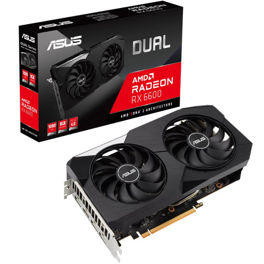 ASUS Dual Radeon™ RX 6600 – 8GB GDDR6