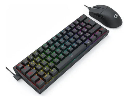 Redragon Combo S143 - Teclado y Mouse USB