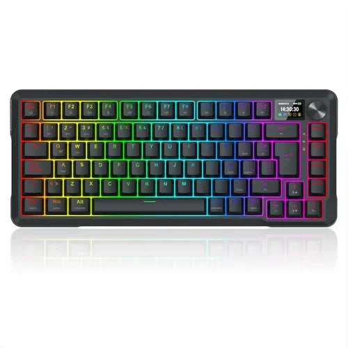 Redragon Ucal LCD Pro K724 - Teclado Inalámbrico