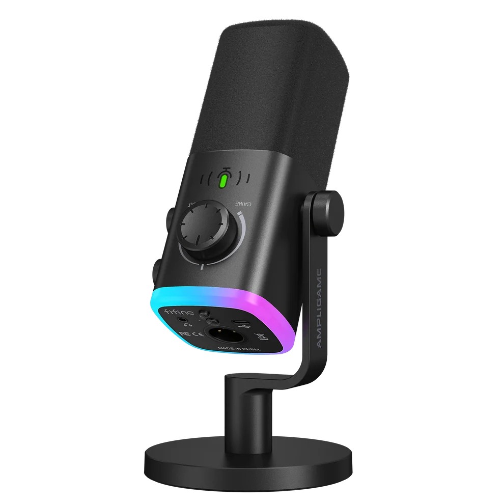 Fifine AM9 USB/XLR - Micrófono Dinámico