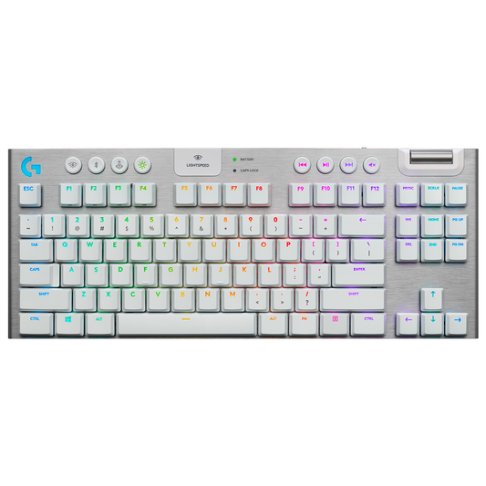 Logitech G915 TKL LIGHTSPEED - Teclado Mecánico Inalámbrico