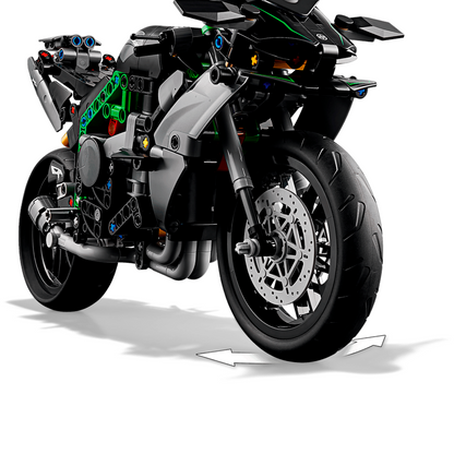 Kawasaki Ninja H2R | 643 PCS - Lego Genérico