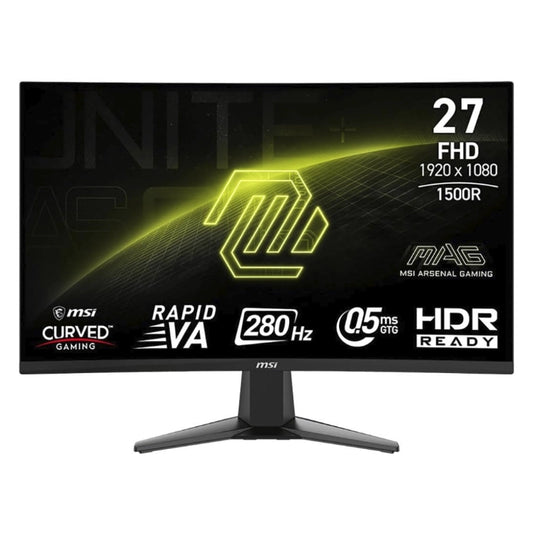MSI MAG 276CXF - 27″, Rapid VA, 280Hz, 0.5ms, 1080p, Curvo