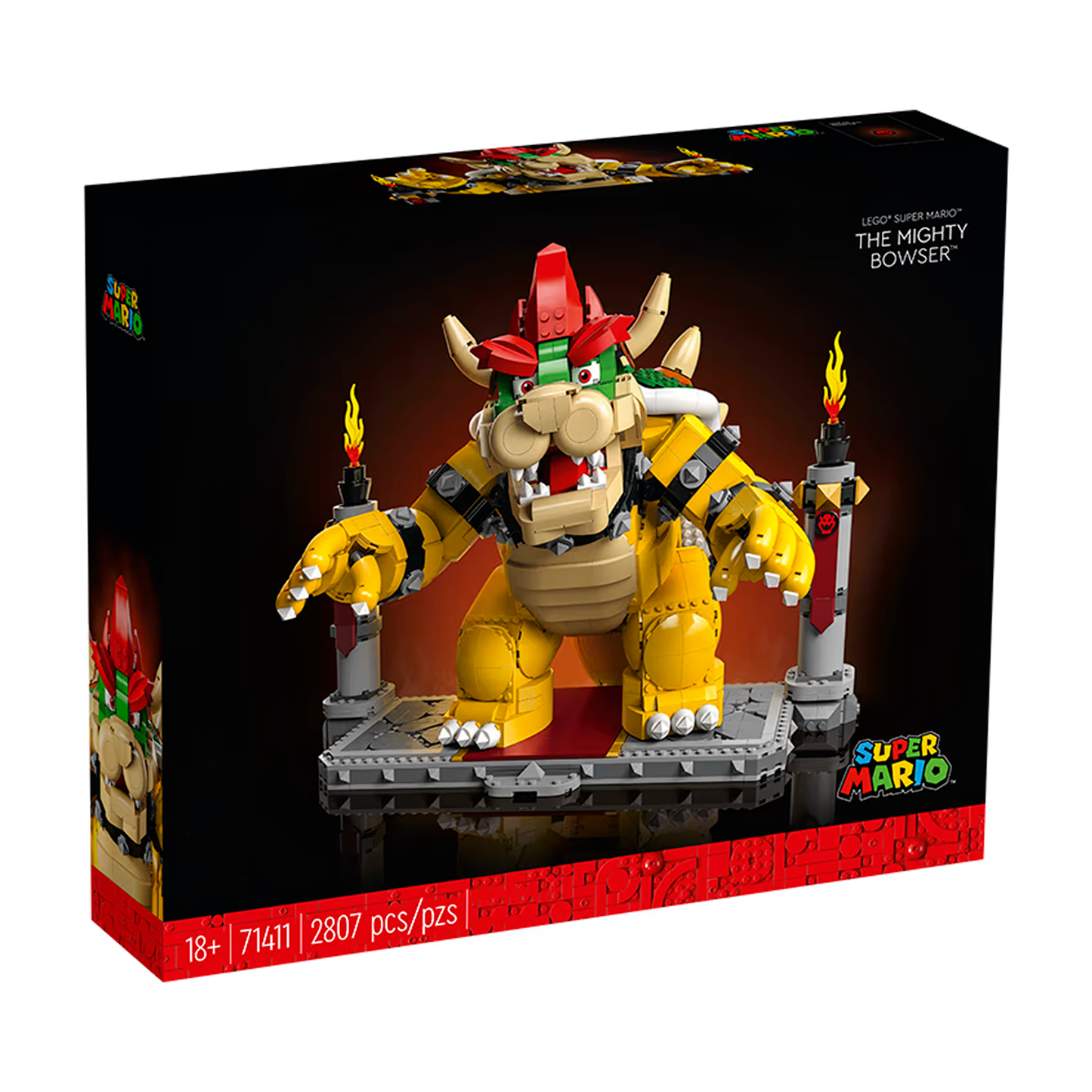 El Poderoso Bowser | 2807 PCS - Genérico