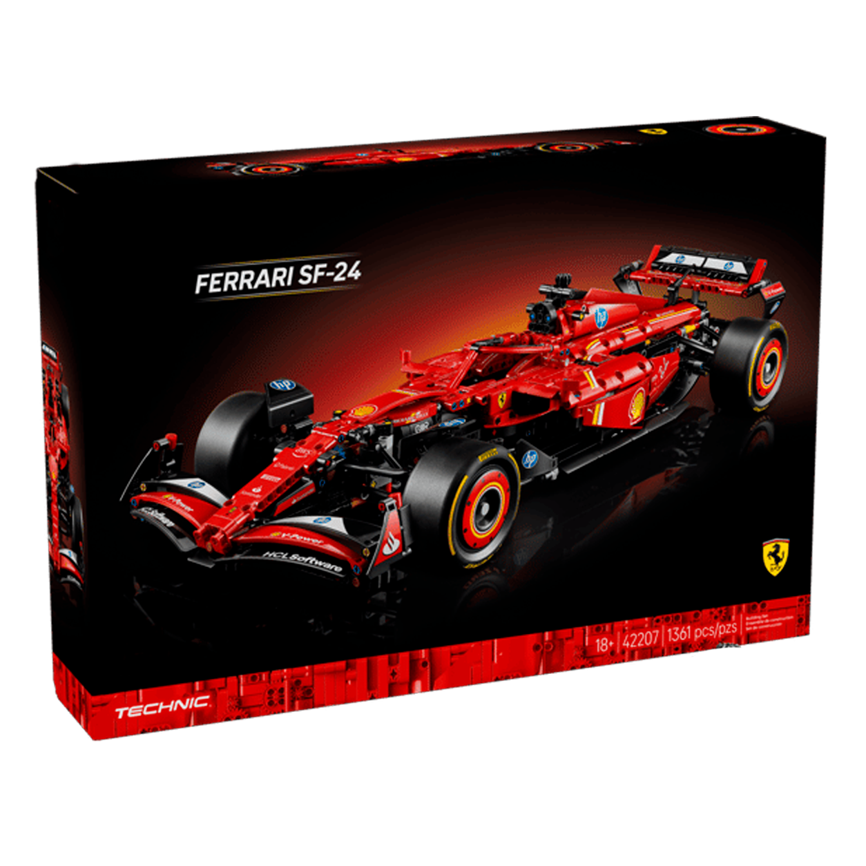 Ferrari SF-24 F1 | 1361 PCS - Lego Genérico