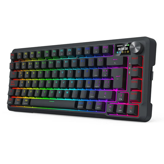 Redragon Ucal LCD Pro K724 - Teclado Inalámbrico