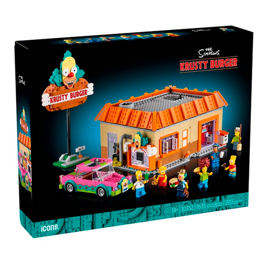 The Simpsons: Krusty Burger | 1635 PCS - Genérico