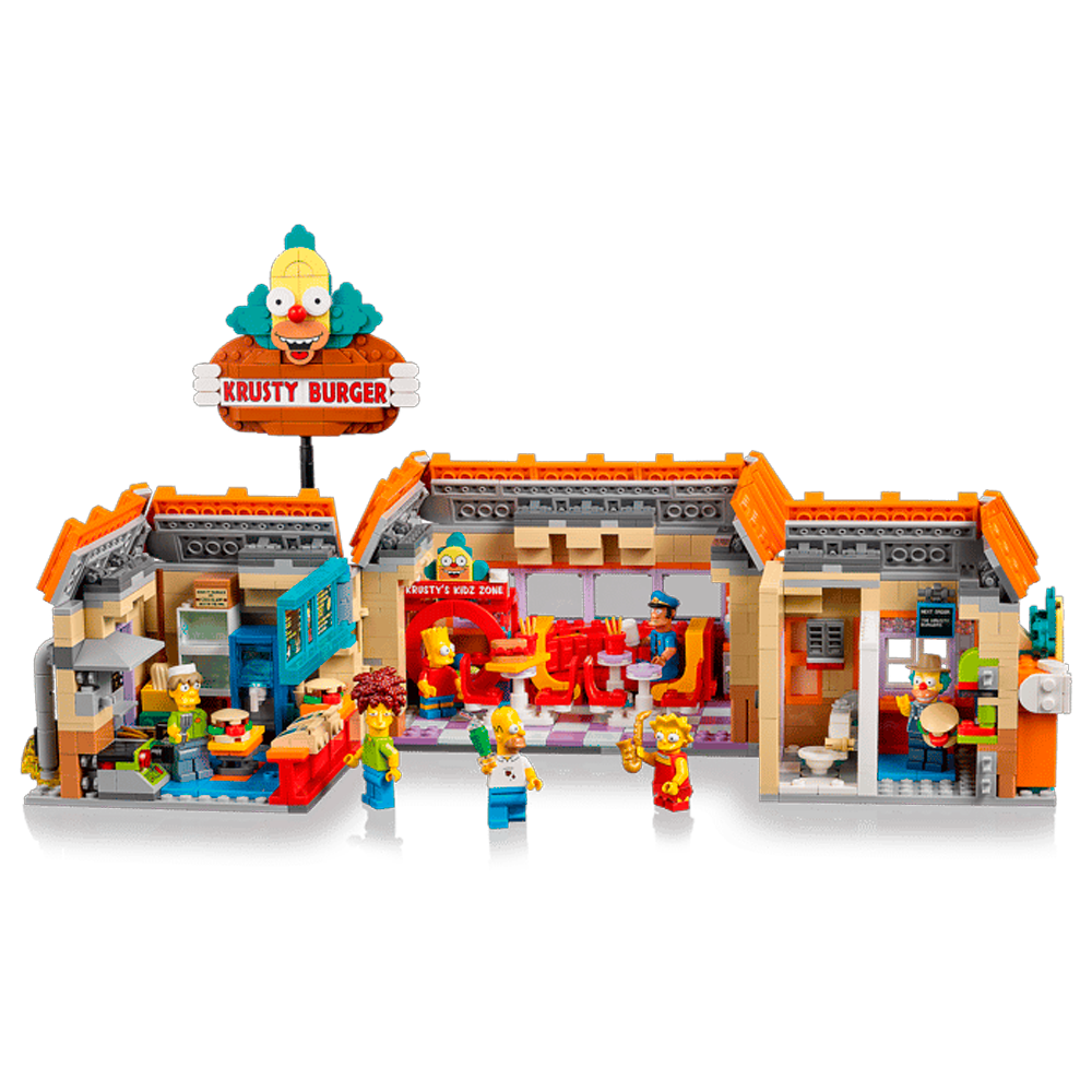 The Simpsons: Krusty Burger | 1635 PCS - Genérico