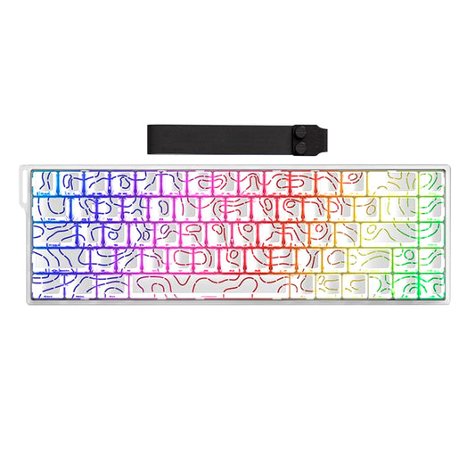 Irok Mercury 68 Contour Lines - Teclado Mágnetico