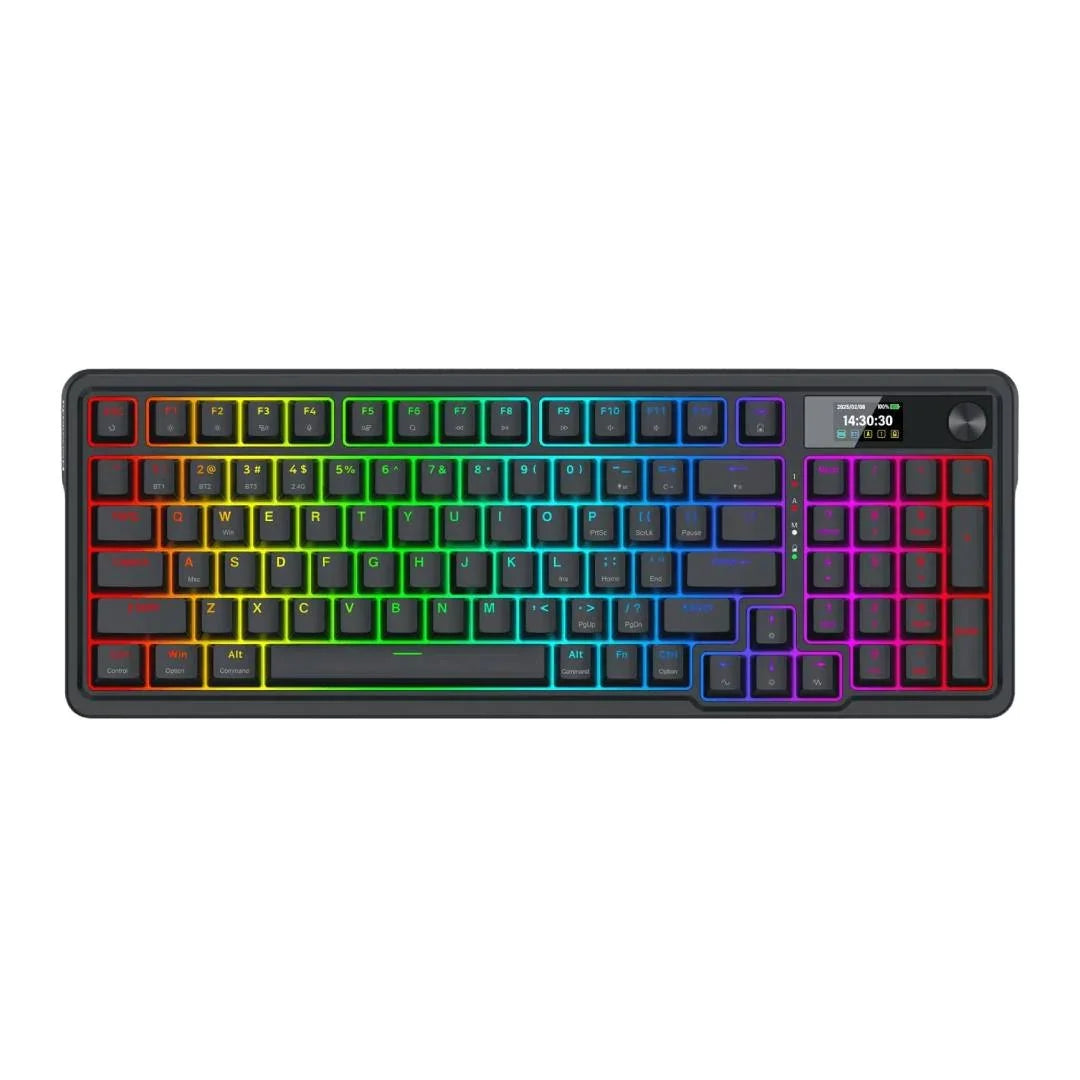 Redragon Eisa LCD Pro K719 - Teclado Inalámbrico