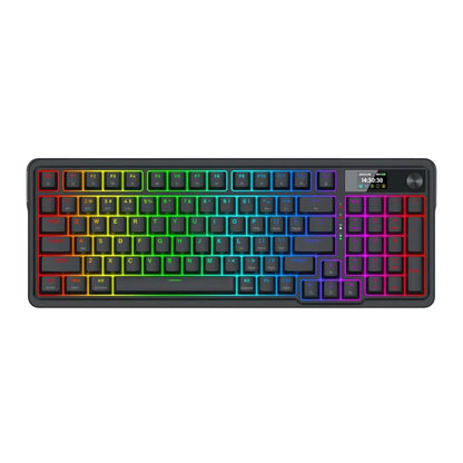 Redragon Eisa LCD Pro K719 - Teclado Inalámbrico