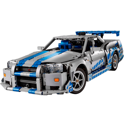 Nissan Skyline GT-R de Fast Furious | 1410 PCS - Genérico
