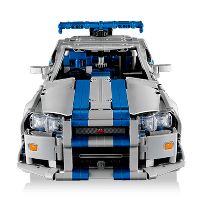 Nissan Skyline GT-R de Fast Furious | 1410 PCS - Genérico
