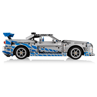 Nissan Skyline GT-R de Fast Furious | 1410 PCS - Genérico