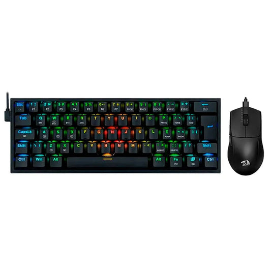 Redragon Combo S143 - Teclado y Mouse USB