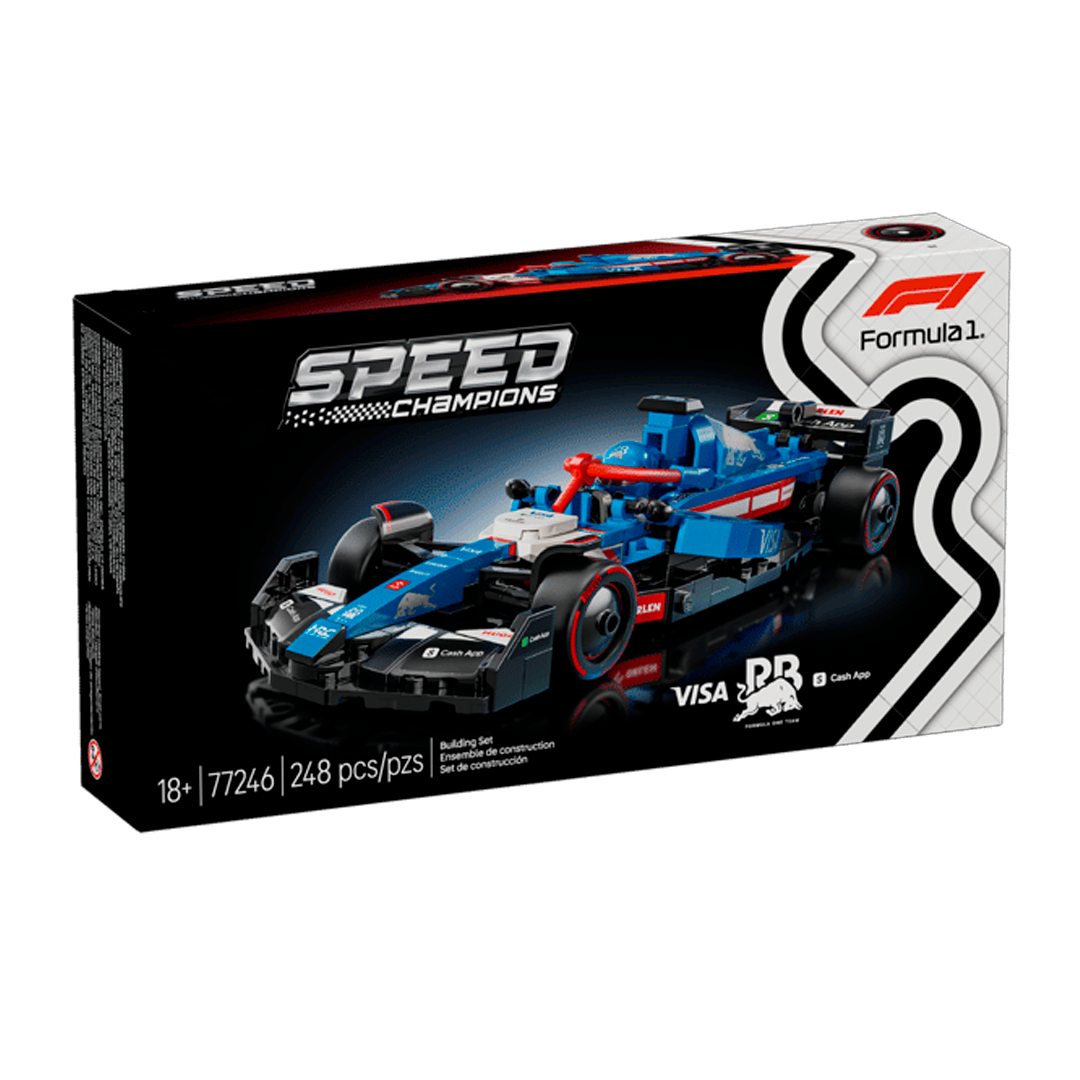 Speed Champions Visa Cash App RB VCARB 01 F1 | 248 PCS - Genérico